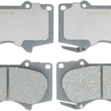 ACDelco 14D976CH Advantage Ceramic Front Disc Brake Pad Set