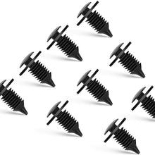 GOOACC OEM # N805155-S Interior Door Panel Clip Nylon Automotive Clips Rivet Retainer Fender Bumper Fasteners Clips for Ford and Dodge (2919T Qty: 25 for Ford)