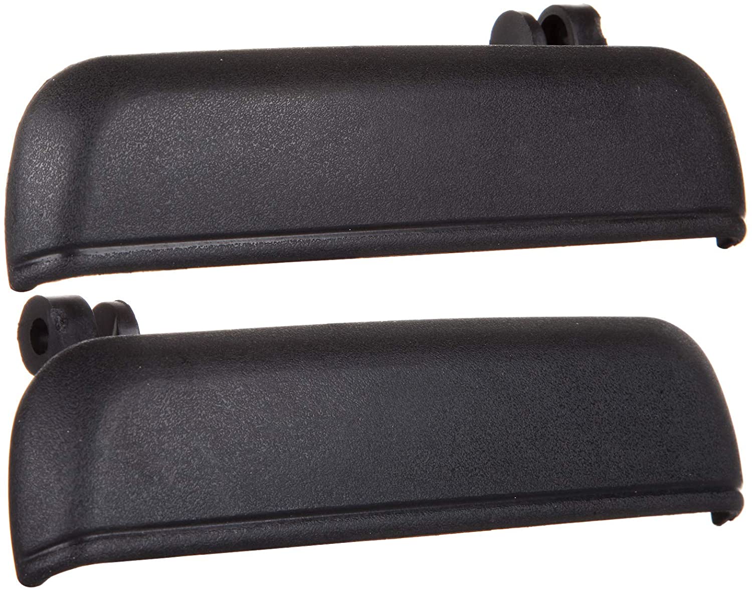 LUJUNTEC Exterior Door Handles Front Driver Passenger Side Replacement for 1995-1998 Toyota Tercel Texture Black(2pcs)