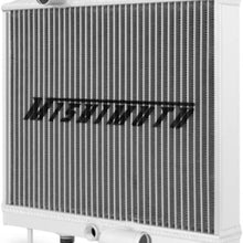 Mishimoto MMRAD-K20-EG Honda Civic K-Series Swap Aluminum Radiator, 1992-1995, Silver