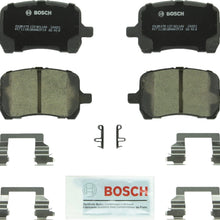 Bosch BC1160 QuietCast Premium Ceramic Disc Brake Pad Set For: Chevrolet Cobalt, HHR, Malibu; Pontiac G5, G6; Saturn Aura, Front