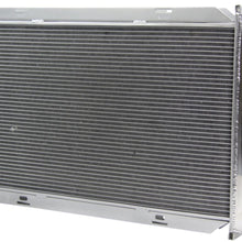 Primecooling 66MM 4 Row Core Aluminum Racing Radiator for Mercury Montego,Cougar Ranchero LTD II Lincoln More L6/ V8 Engine Models 1972-79