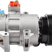 ANPART AC Compressors fit for 2006-2011 Kia Rio Air Conditioning Compressor and Clutch Assembly