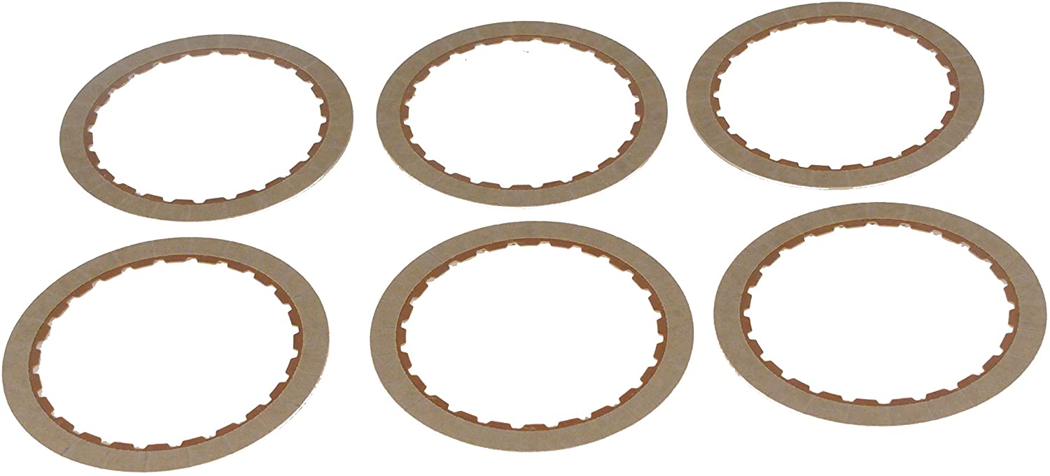 GM Genuine Parts 24264339 Automatic Transmission 4-5-6 Fiber Clutch Plate (Pack of 6)