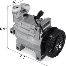 Mophorn 97485 98485 CO 11227C Universal Air Conditioner AC Compressor 73111FG002 for Subaru Forester 07-14 Impreza 08-14 WRX STI 2.5L OEM DKV10R