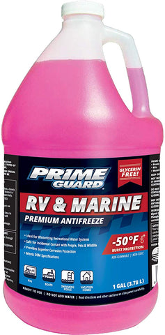 Zecol Prime Guard 95006 RV and Marine Antifreeze-50 GF-1 Gallon