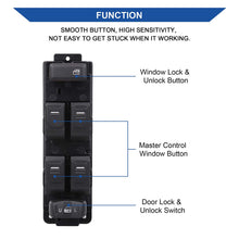 Power Window Switch Compatible with 2004-2012 Chevrolet Chevy Colorado | 2004-2012 GMC Canyon | 2006-2010 Hummer H3 | 2009-2010 Hummer H3T 25779767