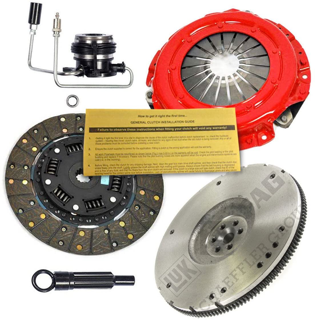 EFT STAGE 2 CLUTCH KIT w/SLAVE & HD FLYWHEEL for 1991-1992 JEEP WRANGLER 2.5L