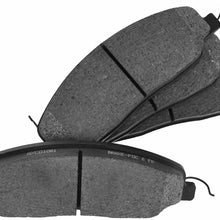 Front & Rear Posi Ceramic Disc Brake Pad Kit Set for Ford Mustang