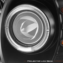 For Dodge Ram 1500/2500/3500 Pickup Black Dual Halo Ring LED Projector Replacement Headlights Left/Right