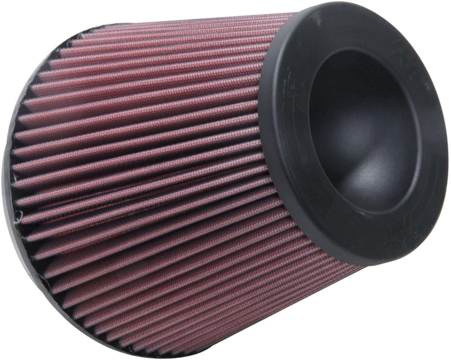 K&N Universal Clamp-On Air Filter: High Performance, Premium, Washable, Replacement Filter: Flange Diameter: 6 In, Filter Height: 6.5 In, Flange Length: 1 In, Shape: Reverse Conical, RF-10420