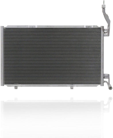 A-C Condenser - PACIFIC BEST INC. For/Fit 14-19 Ford Fiesta-ST - Without Receiver & Dryer - C1BZ19712C