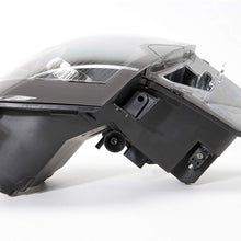 PERDE Compatible with Cadillac CTS Black Housing Halogen Headlight Pair