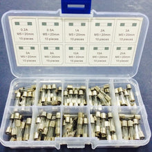 Quick Blow Glass Tube Fuse Assorted Kit 100pcs 5x20mm