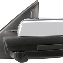DNA Motoring TWM-019-T222-CH-L Towing Side Mirror (Left/Driver Side) [For 04-14 Ford F150]