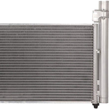 QUALINSIST A/C Air Condenser Assembly for 2011-2017 L-exus CT200h 2010-2015 T-oyota Prius 2012-2015 T-oyota Prius Plug-In 2012-2017 T-oyota Prius V