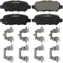 Goodyear Brakes PRK68816R, Rear Premium Brake Bundle with Pair (2) of AntiOx Coated Brake Rotors and Ceramic Brake Pads