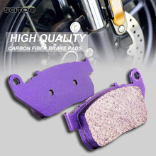 Front and Rear Kevlar Carbon Brake Pads for Harley-Davidson Sportster 1200 Custom XL1200C 2004-2012 2011