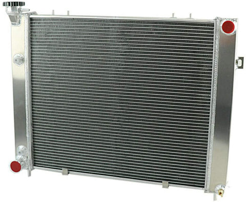 Primecooling 40MM 2 Row Core Aluminum Radiator for Jeep Grand Cherokee 4.0L 6cyl 1993-1997
