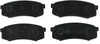 Toyota Genuine Parts 04466-60080 Rear Brake Pad Set