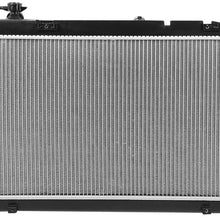 DNA Motoring OEM-RA-2817 2817 Factory Style Aluminum Cooling Radiator Replacement