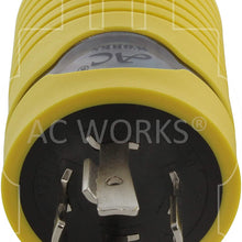 AC WORKS Generator to 30Amp RV Adapter (RV 50A Male to 30A Female)