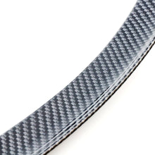 iJDMTOY (1 Universal PU Trunk or Roof Lip Spoiler or Roof Spoiler Body Kit Trim Sticker, 4.5ft (145cm/1.4m), Carbon Fiber Pattern