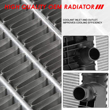 13231 OE Style Aluminum Core Cooling Radiator Replacement for Ford F250 F350 F450 Super Duty 5.4L 6.8L MT 2008 2009 2010