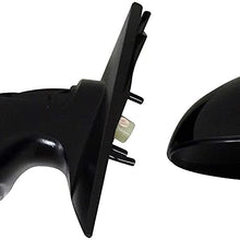Dorman 955-1680 Driver Side Power Door Mirror for Select Nissan Models, Black