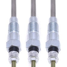 3PCS 19077-65510 19077-65512 Glow Plug for Kubota V2203 V2203-E V2203-A D1803 D1703 D1503 D1403 KX121-2S KX121-3