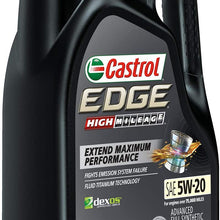Castrol 03084C Edge 5W-30 Advanced Full Synthetic Motor Oil, 5 Quart