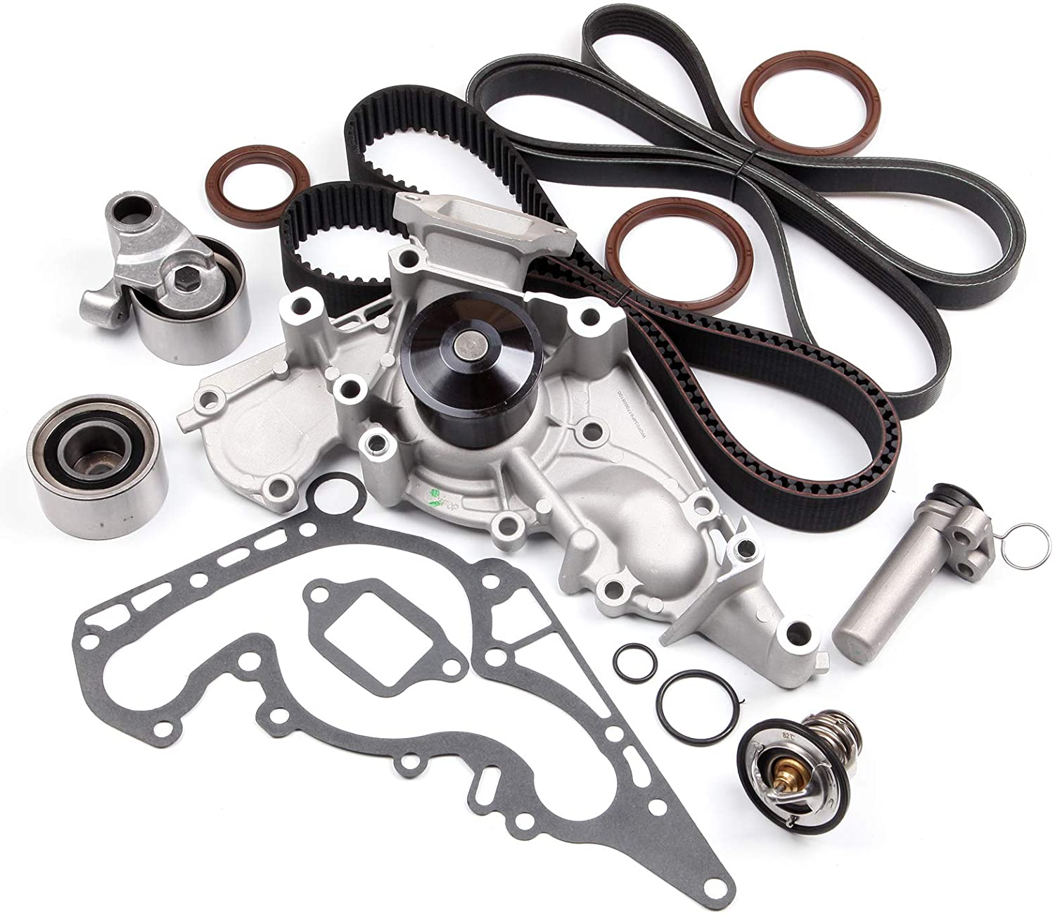 ECCPP Timing Kit W/Water Pump For 1998 1999 2000 2001 2002 2003 2004 2005 Toyota Lexus SC430 GX470 4.3L 4.7L V8 DOHC