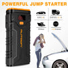 Jump Starter, AUTOWN 2000A Peak 20800mAh Car Jump Starter (Up to 8.0L Gas/6.5L Diesel Engines) with Quick Charge 3.0, QDSP 12V Auto Battery Booster Portable Power Pack with Built-in LED Light