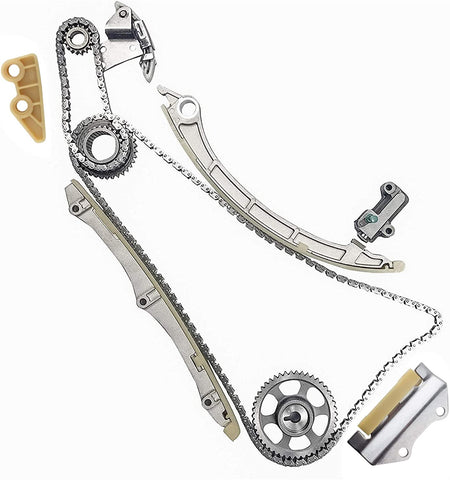BOXI Timing Chain Kit Compatible with Honda Accord 2008-2015 / Crosstour 2012-2015 / Acura ILX 2013-2015 / Acura TSX 2009-2014 2.4L L4 Gas (Replace # TK10790 76215 TS11833 14401-R40-A01)