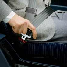 Car Seat Belt Adjuster, Seatbelt Clips, Smart Adjust Seat Belts to Relax Shoulder Neck, Set of 2 Pieces in Black, Provides Comfort for Neck and Shoulder While Driving Extremely Easy to use.