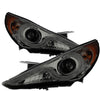Spyder Auto PRO-YD-HYSON11V2-LBDRL-SM Hyundai Sonata Projector Headlight (Smoke)