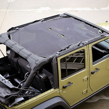 Rugged Ridge 13579.05 Black Eclipse Full Cover Sun Shade for 2007-2018 Jeep Wrangler Unlimited JK 4 Door Models
