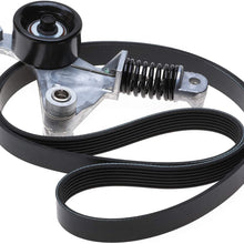 ACDelco ACK070750 Professional Accessory Belt Drive System Tensioner Kit with Belt, Tensioner, and Pulley