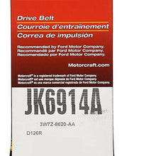 Motorcraft JK6914A V-Ribbed Belt