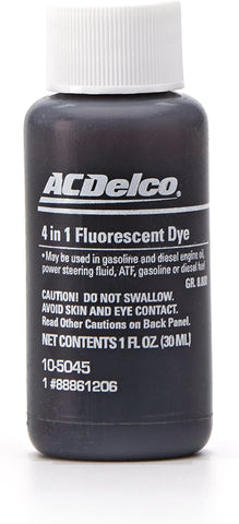 ACDelco 10-5045 Multi-Purpose Fluorescent Leak Detection Dye - 1 oz