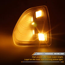 HERCOO LED Turn Signal Light Side Mirror Amber Lamps Left Tow Light Clear Lens for 68302828AA 68302829AA Compatible with 2010-2018 Dodge Ram 1500 2500 3500 4500 5500