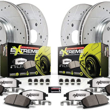 Power Stop K7502-26 Front & Rear Z26 Street Warrior Brake Kit Audi