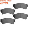 AOKAILI Front Slotted Chamfer Ceramic Disc Brake Pads