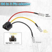 Partsam H4 9003 HB2 Wire Wiring Harness Sockets for 4"x6" 7"x6" 5"x7" inch Sealed Beam Car Truck Headlights Pickup Heavy Duty Headlamp (2PCS a Pack)