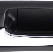 Dorman 82196 Rear Driver Side Interior Door Handle for Select Honda Models, Black and Chrome