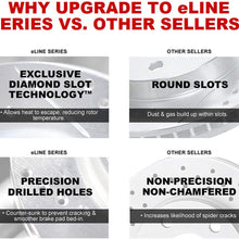 Complete Kit Black Drill/Slot Brake Rotors Kit & Ceramic Brake Pads CBC.44172.02