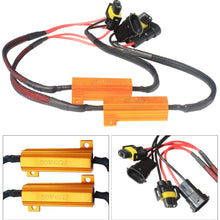 BSLighting 1 Pair (2pcs) H8 H11 LED Headlight DRL Fog Light Load Resistors Wiring Harness Canbus
