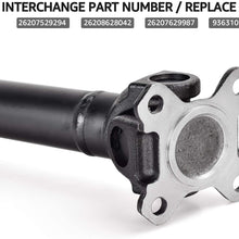 Nifeida 26207629987 Front Drive Shaft Replacement for BMW E90 3Series 325xi 328xi 330xi 335xi 328i 335i xDrive X1 2005-2013 AWD 2.0L 3.0L l4 l6 936-310 Prop Propeller Shaft Assembly OEM (73.8cm/19")