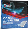 Bi-Trust Cabin Air Filter,Replacement for CF10285,CP285,VF2000, Compatible with Toyota/Lexus /Subaru/Scion/Pontiac,White