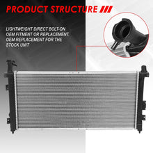 2562 OE Style Aluminum Core AT Radiator Replacement for Chevy Venture Buick Rendezvous Pontiac Montana 01-07